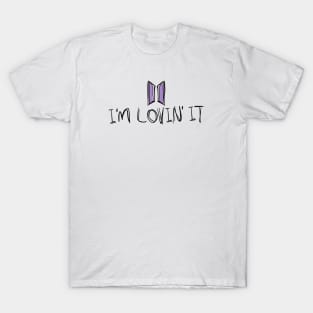 ARMY im lovin it Lettering Design T-Shirt